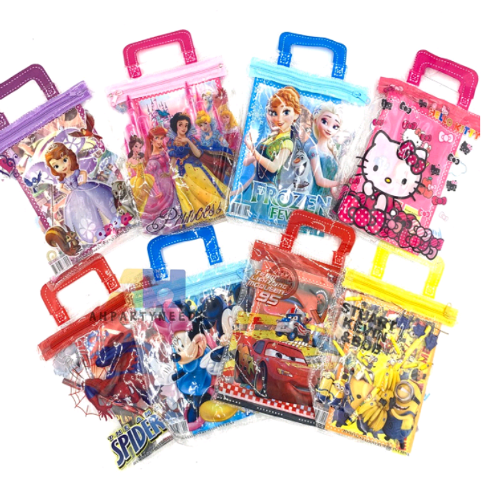 6Pcs In 1 Cartoon School Set Cute Stationery Set pencil Ruler eraser Kids gift School&nbsp;Supplies