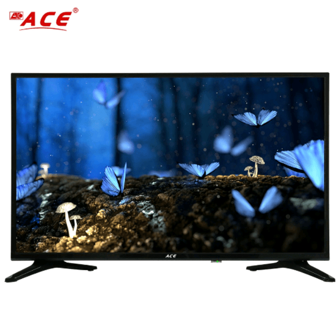 ACE 32″ Slim LED TV Black LED-808&nbsp;DN4
